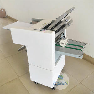 Petite plieuse A3 entièrement automatique personnalisable Plieuse de livres en <span class=keywords><strong>origami</strong></span> multifonction à six peignes avec automate Siemens - Product Image 2