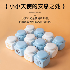Köpek ve Kedi Külleri için Kare El Yapımı Anıt Urn, Kapaklı Kemik Kavanozu, Cenaze Malzemeleri - Product Image 3