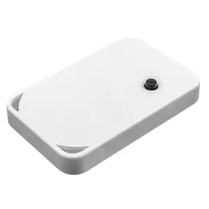 IoT อุปกรณ์ติดตาม BLE 4.2 IBeacon Eddystone บลูทูธสติกเกอร์สัญญาณแท็กที่มีปุ่ม