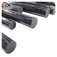 Les tiges de barre ronde en Fiber de carbone pultrudée bâtons pôles personnalisés diamètre taille 4mm 5mm 6mm 8mm barre en Fiber de carbone