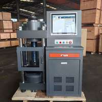 Nueva Máquina de Ensayo de Compresión Hidráulica ZBRK, Totalmente Automática, Controlada por Computadora, para Pruebas de Compresión de Concreto