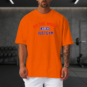 Camiseta Gráfica para Hombre con Diseño de Valle Montañoso - Estilo Vintage, Estampado para Exteriores, Manga Corta, Tejido de Algodón 230g, Casual, de Secado Rápido - Product Image 3