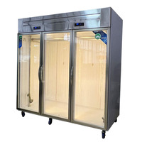 Vente chaude bonne qualité commerciale grande capacité boeuf mouton suspendu viande armoire réfrigérateur congélateur vitrine