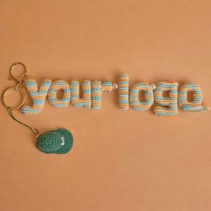 Custom Logo Embroidered <b>Personalized</b> <b>Keychain</b> Brand Gift for Corporate Promotional Gifts and Business Event Marketing - Product Image 1