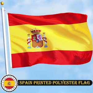 Venta al por mayor 100% poliéster 3x5ft Stock ES España bandera - Product Image 5