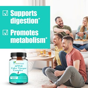 Cápsulas de Vinagre de Sidra de Manzana Más Populares, Apoyo para la Limpieza, el Metabolismo, el Equilibrio Interior y un Peso Saludable - Product Image 5