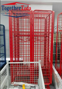 Chariot de rangement logistique robuste en acier, peu encombrant, pour entrepôt, avec support de rangement pour pompiers et casier mobile pour équipement de secours (Pompiers/EMS), 20 pouces - Product Image 5