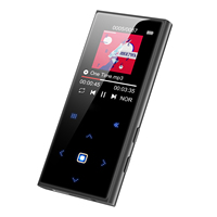 Lecteur de musique MP3 haut-parleur intégré bouton tactile fente pour carte TF WAV pour 5.3 conception portable légère pour les enfants en plein air
