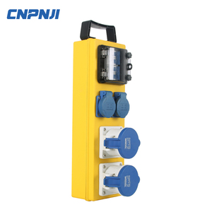 Cnpnji Ngoài Trời Tùy Chỉnh Bao Vây Di Động Công Nghiệp Ổ Cắm Hộp Điện Cầm Tay Phân Phối Đơn Vị Với 32A Công Nghiệp Phích Cắm - Product Image 6