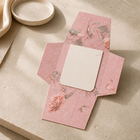 Enveloppes à monnaie de petite taille B6, couleur unie, papier offset, enveloppes carrées pour bijoux