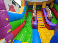 Châteaux gonflables de saut de rebond gonflable d'enfants commerciaux glissières gonflables de glissière d'eau gonflable