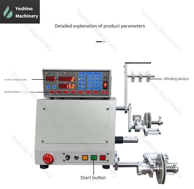 transformer winding rewinding coil winding machine