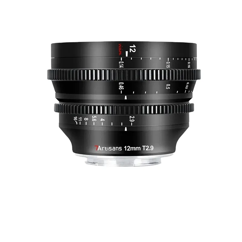 7Artisans APS-C T2.9 VISION Cinema Lens for Sony E Micro 4/3 FUJIFX NIKON Z LEICA SIGMA L CANONRFカメラレンズ
