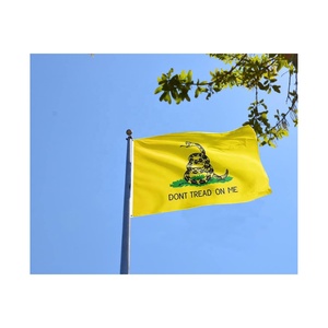 Promosi spanduk ular kuning kaki 3x5 tidak tapak pada saya bendera 3x5ft bendera Gadsden - Product Image 2