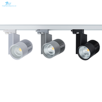 Nouveau design 2023, éclairage sur rail LED magnétique encastré en aluminium 40W pour usage hôtelier