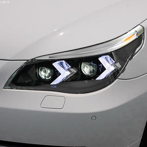 Para <span class=keywords><strong>BMW</strong></span> 5 Series E60 2003-2010 LED Auto faros montaje actualización alta calidad 2025 estilo DRL proyector lente Accesorios - Product Image 2