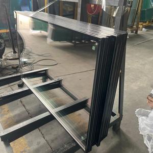Vidrio Aislante de Baja Emisividad con Tinte Negro, Unidad de Doble Acristalamiento de Alta Eficiencia Energética para Aplicación en Ventanas de Fachadas de Edificios - Product Image 2