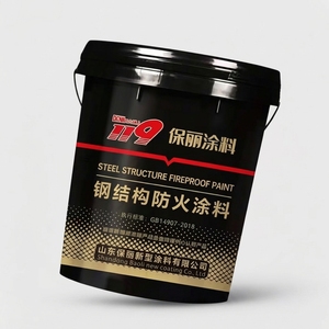 Revestimiento Intumescente Delgado Ignífugo <span class=keywords><strong>para</strong></span> Estructuras de Acero, <span class=keywords><strong>Pintura</strong></span> Resistente al Fuego a Base de Agua, Clasificación de Resistencia al Fuego de 2 Horas, Aplicación con Brocha, Uso en Interiores - Product Image 1
