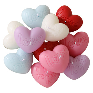 ไอเดียเทียนวันวาเลนไทน์ เทียนรูปหัวใจพร้อมข้อความรัก เทียนหอมสำหรับสารภาพรัก ขอแต่งงาน เทียนขนาดเล็ก ขายส่ง - Product Image 5