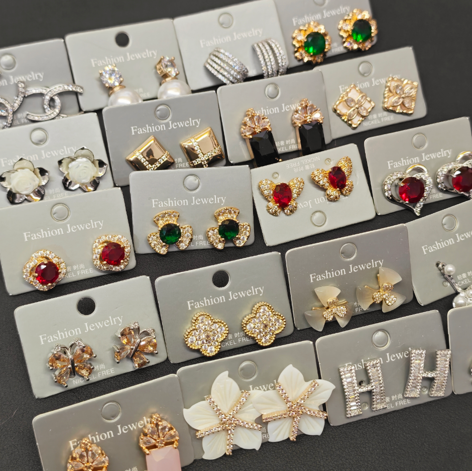 เงิน 925 + ทองแดง (ต่างหู)