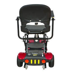 Scooter électrique pliable léger à 4 roues, design fauteuil à dossier haut, portable pour usage extérieur, moteur 250W pour personnes à mobilité réduite - Product Image 4