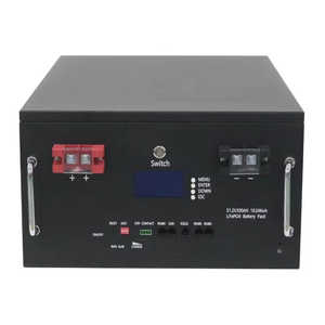 แบตเตอรี่ลิเธียม LiFePO4 ขนาด 20.48 กิโลวัตต์ชั่วโมง 51.2 โวลต์ 400 แอมป์ชั่วโมง ระบบกักเก็บพลังงานภายในบ้าน แบบติดตั้งบนชั้นวาง แยกส่วนได้ มาตรฐาน IP65 วัสดุทนทาน - Product Image 2