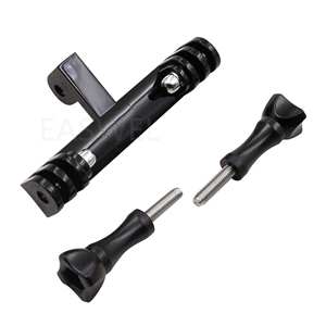 Nieuwe Dubbele Hoofdbeugel Brugconnector Mount Adapter Met Schroef Voor Gopros 7 6 5 4 <span class=keywords><strong>3</strong></span> <span class=keywords><strong>2</strong></span> 1 Sportcamera En Led Licht - Product Image 4