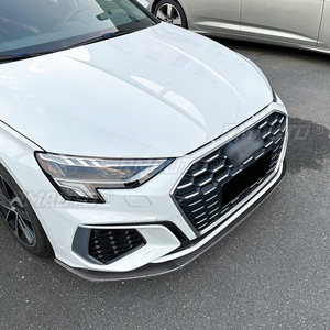 Kit de carrosserie complet : Lame de pare-chocs avant, diffuseur et spoiler de protection en plastique ABS pour Audi A3 8Y S3 2021 2022 2023 + Accessoires de style automobile - Product Image 4