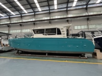 5083 H116 Denizcilik Sınıfı Alüminyum Kabinli Kruvazör 11m X 3.3m Dıştan Takma Motorlu Aile Tipi Yolcu Teknesi