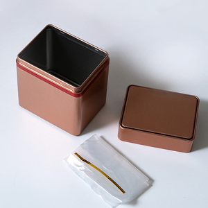 Fabrik Großhandel Weißblech Candy <span class=keywords><strong>Box</strong></span> Metall verpackung Custom Printing Red Recta ngle Blechdosen - Product Image 5