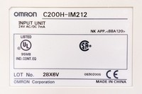 Unidad de Entrada C200H-IM212 24V AC/DC 7MA para PLC