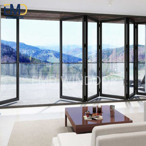 Portes pliantes de luxe avec couleurs de cadre personnalisables - Product Image 5