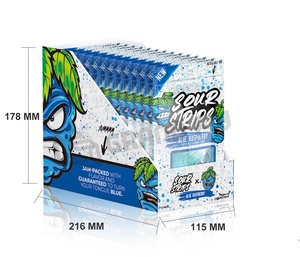 Biểu tượng tùy chỉnh nổi gấp các tông tự Erecting bán lẻ Kệ sẵn sàng khay bao bì hộp hiển thị bé thực phẩm khoai tây chiên - Product Image 4