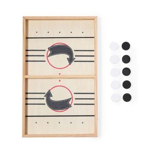 Juego de Mesa de Madera Fast Sling Puck 2023 con Logotipo Personalizado, Impresión a 4 Colores para Familias, Industrias Automotrices y Agrícolas - Product Image 2