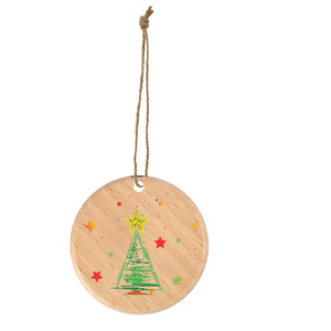 Personalized Christmas Hanging Cut <strong>Wooden</strong> Wells <strong>Ornament</strong> Custom <strong>for</strong> <strong>Garden</strong> - Product Image 3