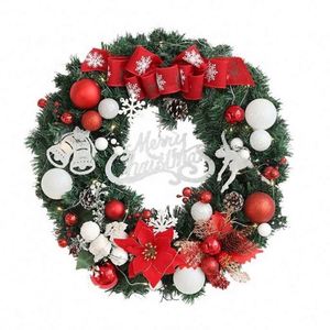 Vente directe d'usine, ensembles de couronnes personnalisées pour la fête de Noël - Product Image 3