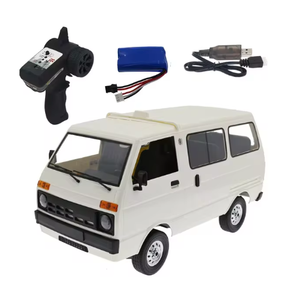 WPL RTR 2.4G D42 1:14 Scale <b>Remote</b> Control Rc Van Car Ready-to-Go USB Cable 7.4V Lithium Battery 35m Range Indoor-Outdoor - Product Image 1