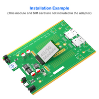 Adaptateur USB 3.0 pour module 4G 5G M.2 avec double emplacement pour carte SIM pour modem 5G FM350 RM510-GL RM502Q-AE RM502Q-GL RM500Q-GL RM500Q-AE