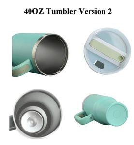 Large Capacity <b>40Oz</b> Rhinestone <b>Tumbler</b> <b>With</b> Straw Full Wrap Bling Rhinestone <b>Tumbler</b> <b>With</b> <b>Handle</b> - Product Image 4