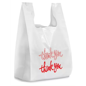 Embalaje de alimentos impreso Bolsas de camisetas perfumadas embalaje de alimentos para llevar comestibles en rollo - Product Image 2