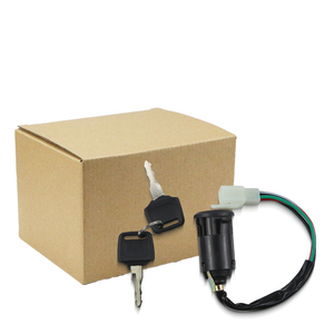 AT29-4 50 250cc ATV Dirt Xe đạp không thấm nước 4 pin điện bắt đầu khóa hon da Yama HA Kawa Saki phổ đánh lửa chuyển đổi chìa khóa - Product Image 1
