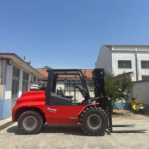 CE/EPA gecertificeerde ANXING geïntegreerde ruwterreinheftruck 3,5T/4T/5T diesel 4WD 1220mm vorklengte luchtbanden zittend - Product Image 2