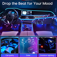 Spécialement pour la BMW Série 5 G38 OEM Taille Lumière Divine Synchronisation Surrounding Voice Control Rgb Ambient Light
