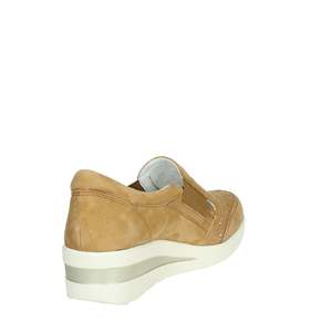 Cinzia Soft Donna <b>Slip</b> <b>On</b> IV119877 Cuoio <b>Leather</b> Heel Flats Women's <b>Shoes</b> - Product Image 2