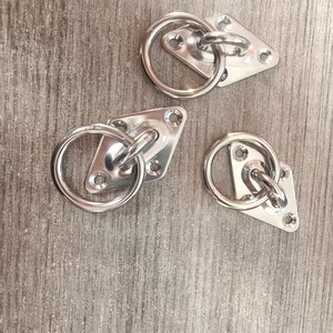 ตะขอเกี่ยวสแตนเลส Hf รุ่น M5 พร้อมห่วงขัดเงา สำหรับโยคะ มวย และกระสอบทราย - Product Image 1