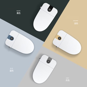 Inodoro Inteligente con Bidé Integrado, Asiento de Cerámica, Moderno y de Lujo, Eléctrico, Automático, de Una Pieza, con Doble Descarga y Sifón en P para Baño - Product Image 3