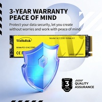 قرص صلب داخلي Walkdisk PCIe 4.0 SSD M.2 NVMe لجهاز PS5 بسعة 2 تيرابايت