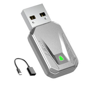 Nouvel adaptateur sans fil <span class=keywords><strong>CarPlay</strong></span> Android Auto intelligent 2 en 1 pour Peugeot <span class=keywords><strong>208</strong></span> 308 408 508 2008 3008 4008 5008 - Product Image 1