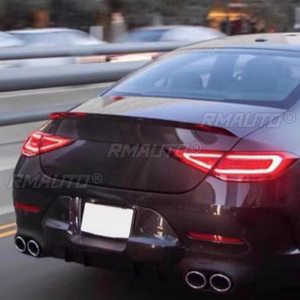 สำหรับ Mercedes CLS W257 ABS วัสดุตกแต่งรถยนต์ปีกท้ายรถสปอยเลอร์หลังคาด้านหลังสำหรับ Benz CLS200 CLS300 2017-2020 - Product Image 5