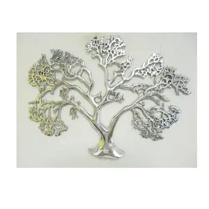 银铝铸件树酒店墙壁艺术热卖使印度热卖工艺品